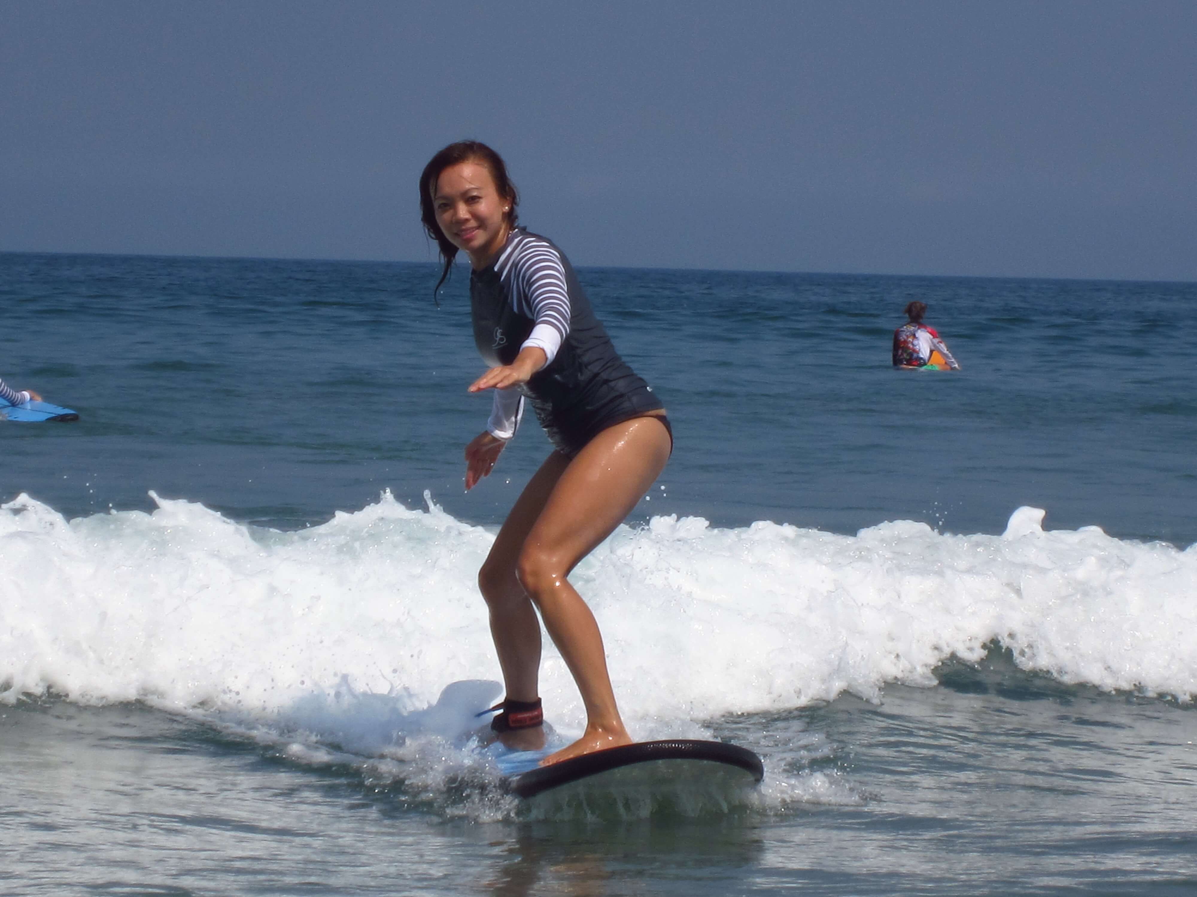 Surfing, Learn to surf, For Women, Women's surf and yoga retreat, Bali, Seminyak